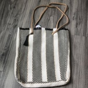 Woven Raffa Boho Style Tote / Shoulder Bag
